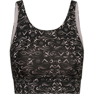 Hey Honey Дамски спортен сутиен Hey honey Women's Bustier Samadhi Sports bra - Black / Dove - размер XS (114-3338-0111)