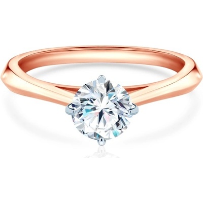Savicki Zásnubný prsteň The Light dvojfarebné zlato laboratórny diamant DL R3 2 LAB RB