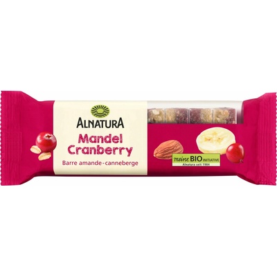 Alnatura Bio ovocná tyčinka mandle brusinka 75 g