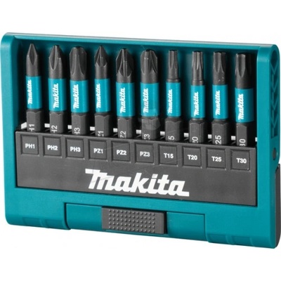 Makita Комплект накрайници Impact Black , 1/4", 10 части, Makita E-12011 (E-12011)
