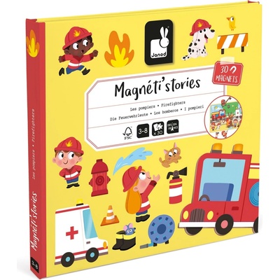 Janod Požiarnici Magnetistories