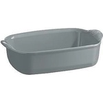 Emile Henry Керамична тава emile henry individual oven dish правоъгълна - 22 х 15 см - цвят перленосив (eh 9649-80)