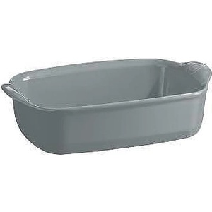 Emile Henry Керамична тава emile henry individual oven dish правоъгълна - 22 х 15 см - цвят перленосив (eh 9649-80)