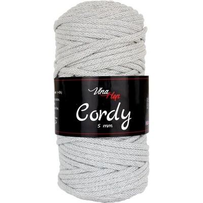 Příze Cordy 5mm 8231 světle šedá