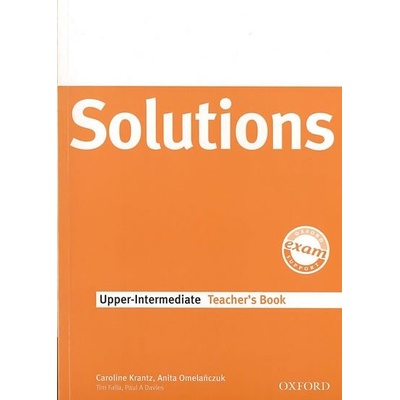 Maturita Solutions Upper-Intermediate Teacher's Book - Krantz C., Omelańczuk A.