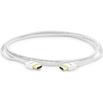 LMP 4K HDMI към HDMI кабел (200 см) - LMP Super Slim 4K HDMI 2.0 Male To HDMI Male Cable (бял) (16634)