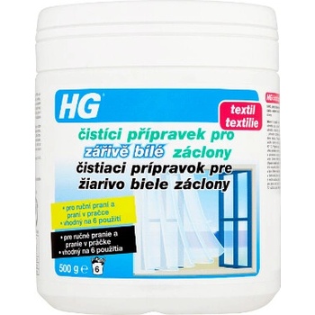 HG čistiaci prostriedok na žiarivo biele záclony 500 ml