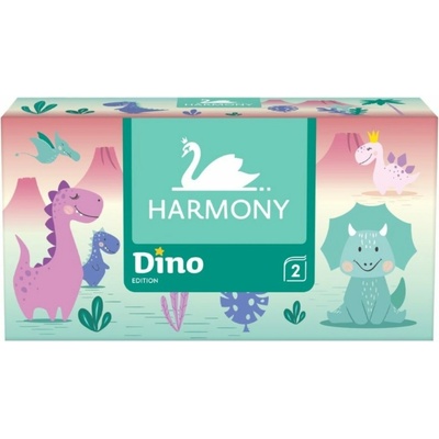 Harmony Dino papierové vreckovky 2-vrstvové 150 ks