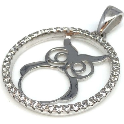 Jan Kos jewellery Stříbrný přívěsek sovy 12113818