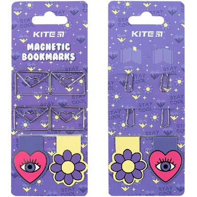 Kite Комплект магнитни разделители с кламери Kite Let (1906014-K24-495-4)