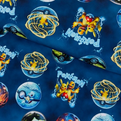 Softshell digital 280g - Pokémon na modrom
