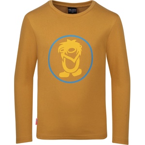 Trollkids Детска блуза с дълъг ръкав Trollkids Kid's Troll Longsleeve - Mustard / Dynamic Blue - размер 164 (EU) (704-1807-1619)