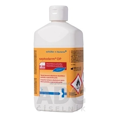 Septoderm OP dezinfekcia pokožky a operačného poľa 1x500 ml
