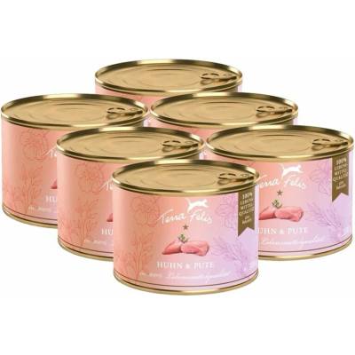 Terra Felis Chicken & Turkey 6 x 200 g