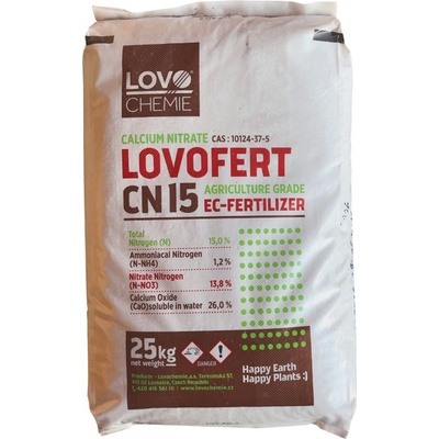 LOVOFERT Ledek vápenatý 15 % N - 25 kg
