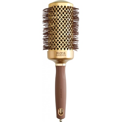 Olivia Garden Expert BlowOut Shine Gold kefa na vlasy 55 mm