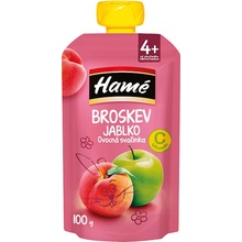 Hamé ovocná svačinka Broskev jablko 100 g