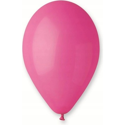 Latexové balónky pastelové růžové fuchsiové Gemar 12" 30 cm