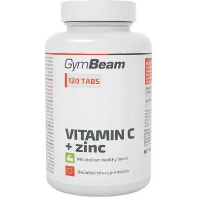 GymBeam Vitamin C + Zinc [120 Таблетки]