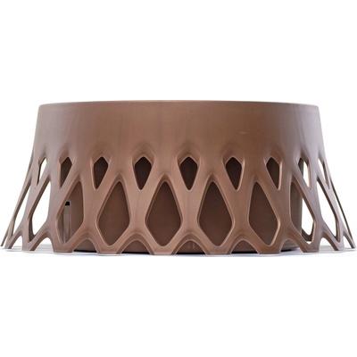 ŽARDINIÉRA samozavlažovacia Roseta 40cm BRONZOVÁ