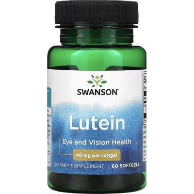 Swanson Lutein 40 mg 60 gélové tablety