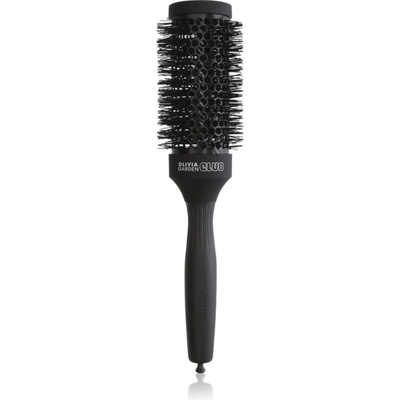Olivia Garden Club The Glow Blowout Ceramic Round Brush Black кръгла четка за коса M