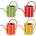 Esschert Design Метална градинска лейка 1.3l Nature S TR032 (TR032)
