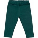 New Baby Dojčenské bavlnené legíny Leggings tmavo zelené
