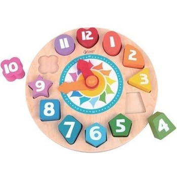 Classic World Дървен образователен часовник (3655)