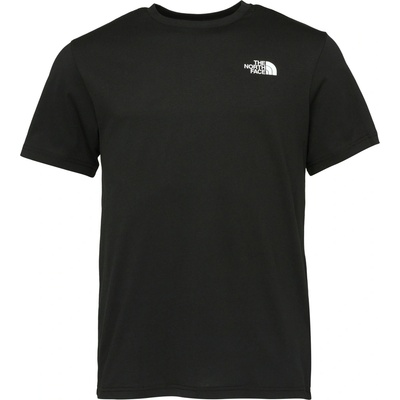 The North Face S/S EASY TEE černá Červená bílá