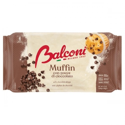 Мъфин Шоколад Balconi 6х40гр