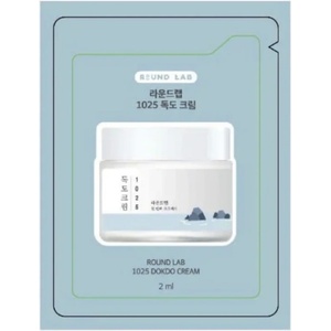 ROUND LAB 1025 Dokdo Cream (sample) - Хидратиращ Крем 2мл (проба)