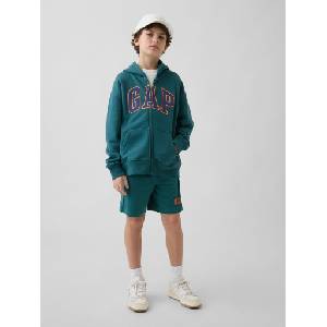 GAP Детски къси панталони с лого French Terry GAP GAP | Zelen | Момчешки | XS