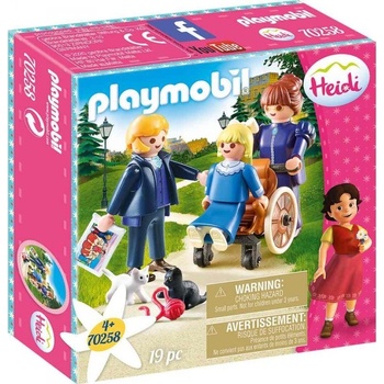 Playmobil 70258 Klára s otcom a slečna Rottenmeierová