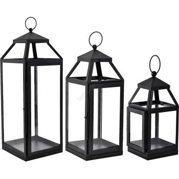 EGLO 422078 - К-кт 3x Фенер DAPITAN черен (EG422078)