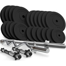 PHYSIONIC Vzpieračský set so závažím hviezdicové zámky 105kg