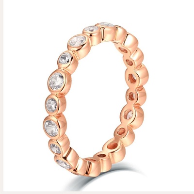 Olivie Stříbrný prstýnek Rose 4706