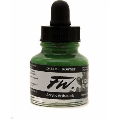 Daler-Rowney FW artist akrylový tuš 29,5 ml olive green