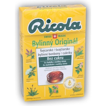 Ricola Bylinný Originál švýcarské bylinné bonbony 40 g