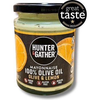 Hunter & Gather Majonéza z olivového oleje s citronem 240g