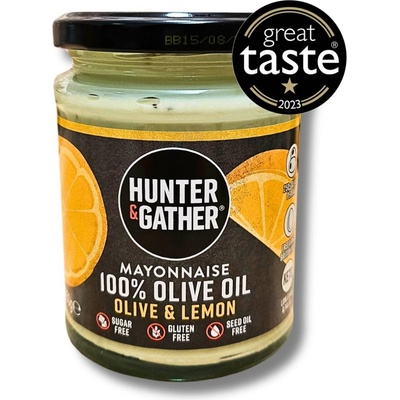 Hunter & Gather Majonéza z olivového oleje s citronem 240g – Hledejceny.cz