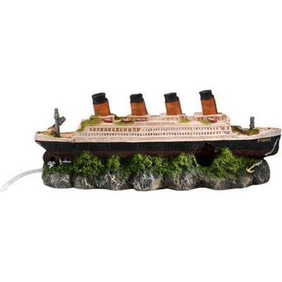 Europet Bernina Aqua Della Titanic 39x11x14 cm so vzduchovacím kameňom