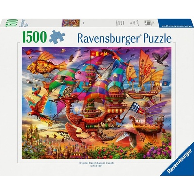 Ravensburger Пъзел Ravensburger от 1500 части - Полетът (7012001487)