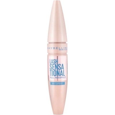 Maybelline Lash Sensational Waterproof řasenka Black 9,5 ml – Zboží Mobilmania