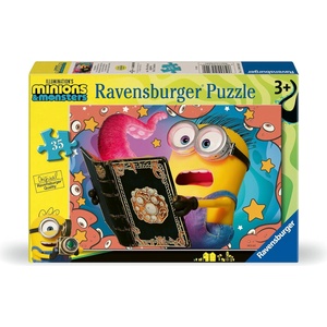 Ravensburger Пъзел Ravensburger от 35 части - Миньони и чудовища (12004349) - ozone