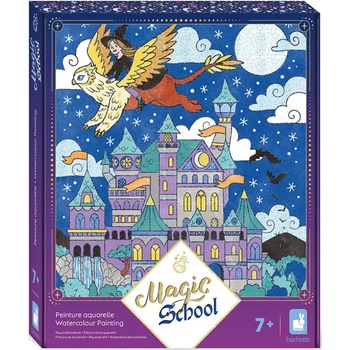 Janod Творчески комплект Janod - Magic School, акварелни рисунки (J09108)