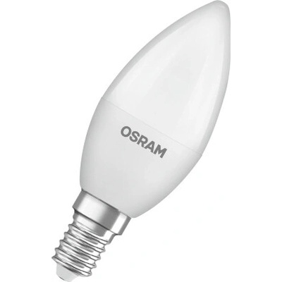 Osram LED žárovka E14 CL B FR 4,9W (40W) teplá bílá (2700K), svíčka