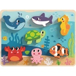 Tooky Toy Дървен 3D пъзел Tooky toy - Морско дъно (TK265) - ozone