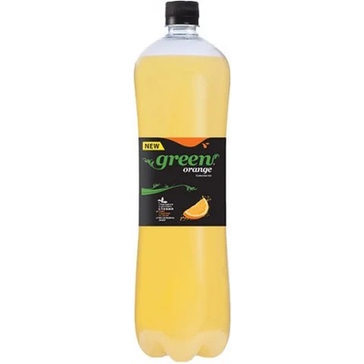 Green Cola Газирана напитка Green Cola портокал 1, 5л