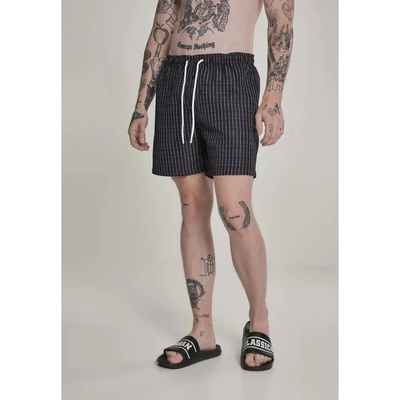 Mister Tee Бански гащета Mister tee Fuck You swimming shorts - Black (Black)